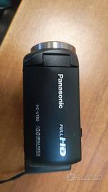 videocamera con scheda di memoria