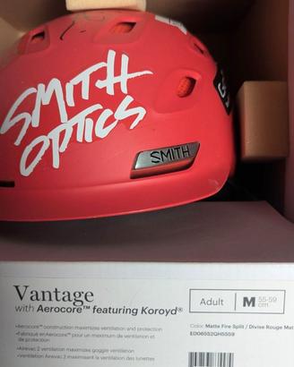Casco sci SMITH Vantage AUTOGRAFATO!