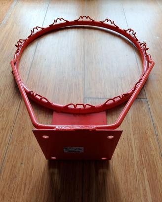 cerchio canestro basket metallo
