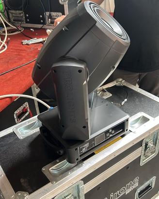 FARO MOTORIZZATO LED SPOT3 PROLIGH DMX DJ LIVE PRO