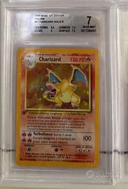 Charizard prima edizione ita bgs 7