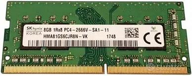 Ram 8gb Hynix PC4  - 2666V -SA1 - 11 SODIMM