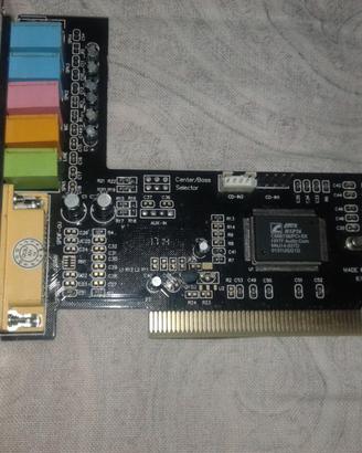 Scheda audio 5.1 NIlox per PC.  Cond. Ottime