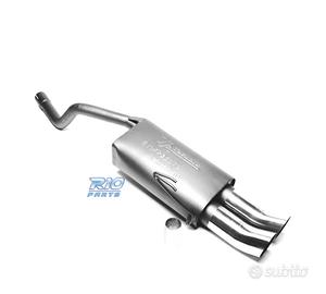 SILENZIATORE DI SCARICO PER FIAT PUNTO II 1999-200