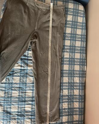 Pantaloni velluto uomo