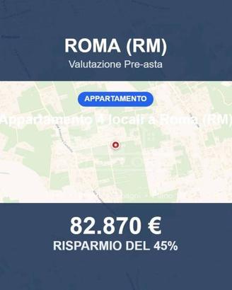 Immobile in asta di 70 m² a Roma