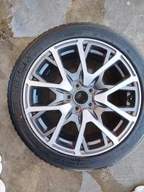 1 cerchio+ gomma 225/45 r18 fiat 500x