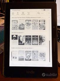 Kindle Voyager + 2 custodie