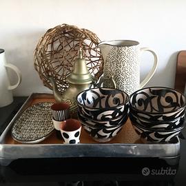 Lot deco tavola etnica Tine K Bloomingville altri