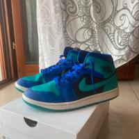 Air Jordan 1 Mid Black Grape