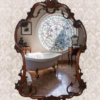 Specchiera in stile barocco-legno-massello