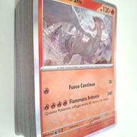 Mazzo 100+ carte Pokemon italiane tutte differenti