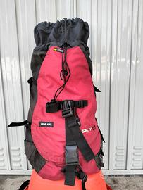 zaino rosso litri 4,55 ferrino 