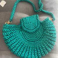 Borsa nuova fatta a mano, in filo nautico,