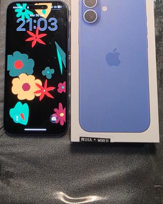iphone 16 plus 128  usato pochissimo 