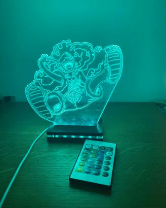 Lampada illusione 3D Luce notturna a LED Anime
