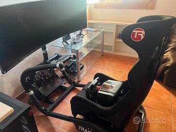 Cockpit Track Racer TR8 + Volante e Pedali Fanatec