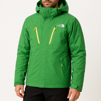 Giacca da sci The North Face verde impermeabile