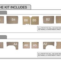 Pannelli di rivestimento  Ducato Jumper Boxer L1H1