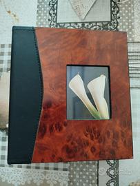Libro porta fotografie NUOVO