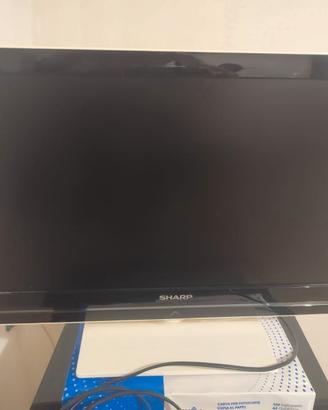 tv lcd sharp aquos seminuovo
