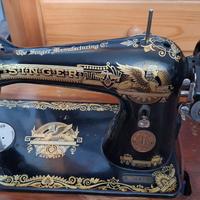 Macchina per cucire Vintage Singer con mobiletto