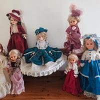 Lotto bambole vintage Furga Gabar Zanini Zambelli