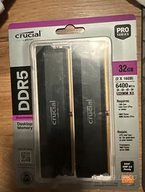 Crucial Pro RAM DDR5 32GB Kit (2x16GB)