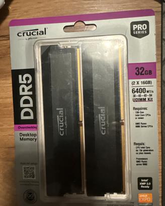 Crucial Pro RAM DDR5 32GB Kit (2x16GB)