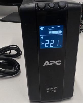 UPS APC Back-UPS Pro 550 con batteria funzionante