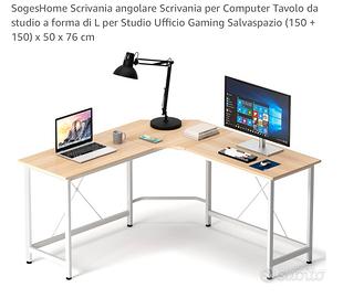 Scrivania angolare