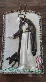 Ceramica targa devozionale 