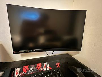 Monitor per pc curvo MSI