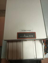 Bitcoin ASIC  antminer s19 sha-256