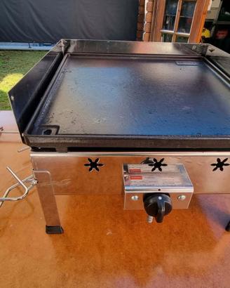 barbecue a gas Ferraboli acciaio inox