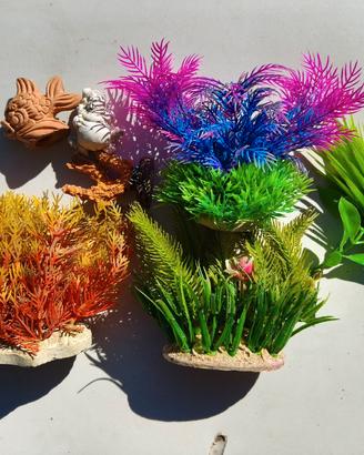 Decorazioni Miste per acquario in blocco