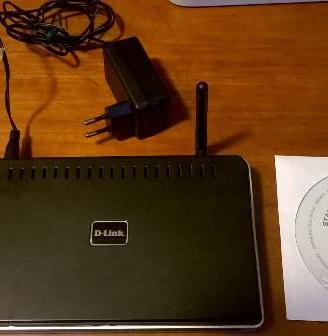 Modem D-Link DSL-2640R + adattatore wireless USB