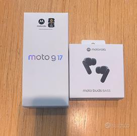 Motorola g17  8/256gb + motobuds bass