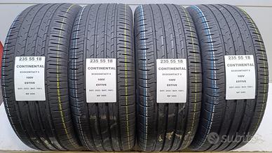 4 GOMME 235 55 18 CONTINENTAL RIF3495