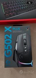 Mouse gaming g502 x plus