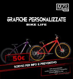 GRAFICHE PERSONALIZZATE bici bikelife
