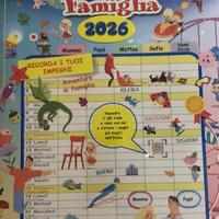 Calendario della famiglia 2026