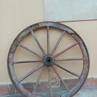 Antica ruota carro fine 800/inizio 900 