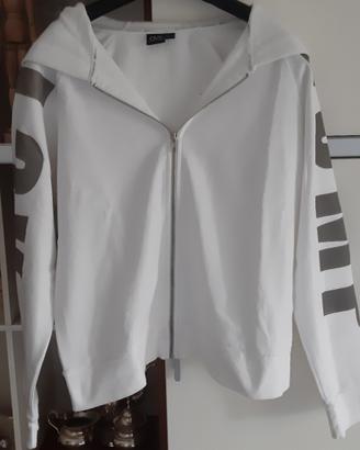felpa Ovs Tg. S con cappuccio cotone leggero