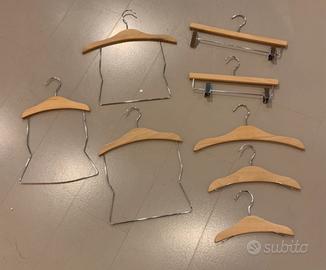 Stampelle 15 pezzi legno bambino