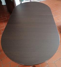 Tavolo ovale Calligaris richiudibile, 6/8 posti