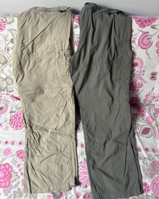 Due pantaloni trekking più un bermuda