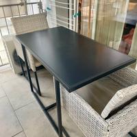 Set da pranzo per esterni con tavolo e 2 sedie