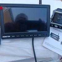 Telecamera e Monitor wireless per camper/furgoni