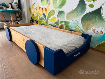 LETTINO MONTESSORI WOODLY SKATE GRANDE CON FUTON